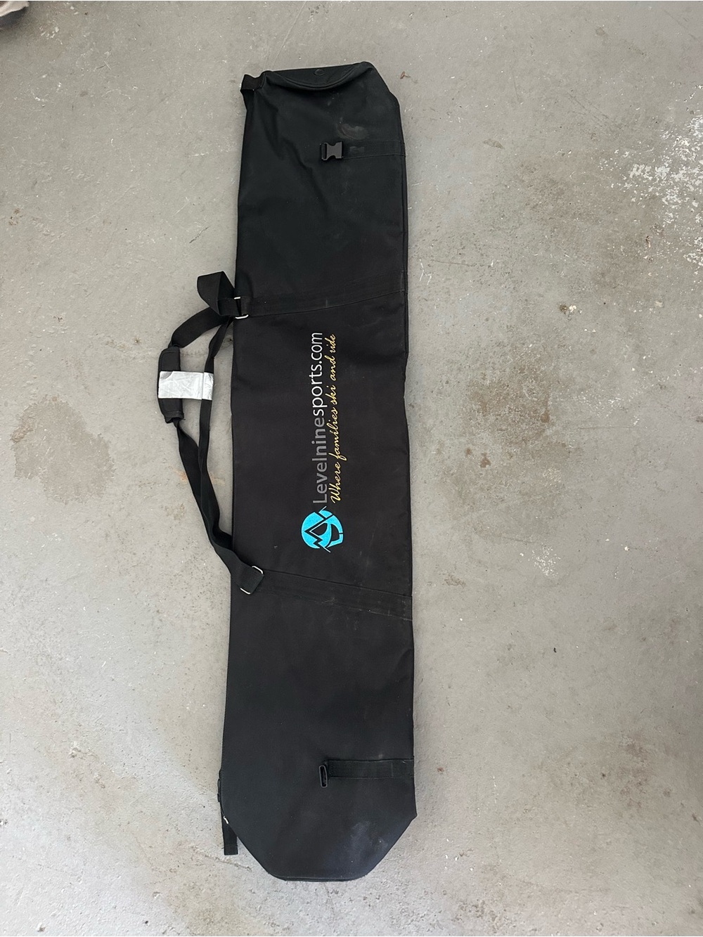 Level Nine Sports Black Ski Bag